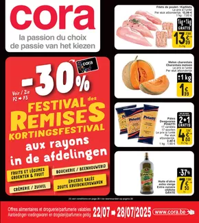 Catalogue Cora à Louvain | Festival Des Remises | 2025-07-22T00:00:00.000Z - 2025-07-28T00:00:00.000Z