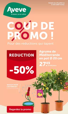 Catalogue AVEVE | Coup De Promo! | 2025-07-24T00:00:00.000Z - 2025-08-03T00:00:00.000Z