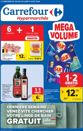 Catalogue Carrefour à Melle | Mega Volume | 2025-07-30T00:00:00.000Z - 2025-08-11T00:00:00.000Z