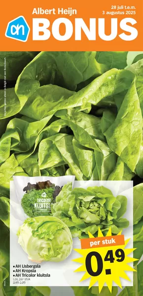 Catalogue Albert Heijn à Durbuy | Bonus | 2025-07-28T00:00:00.000Z - 2025-08-03T00:00:00.000Z