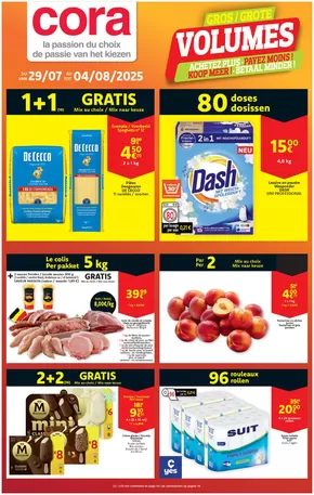 Catalogue Cora à Spa | Gros Volumes | 2025-07-29T00:00:00.000Z - 2025-08-04T00:00:00.000Z