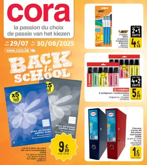 Catalogue Cora à Louvain | Back To School | 2025-07-29T00:00:00.000Z - 2025-08-30T00:00:00.000Z