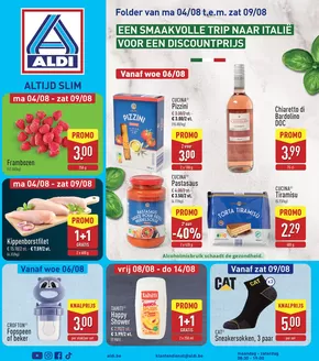 Catalogue Aldi à Spa | Altijd Slim! | 2025-08-04T00:00:00.000Z - 2025-09-09T00:00:00.000Z