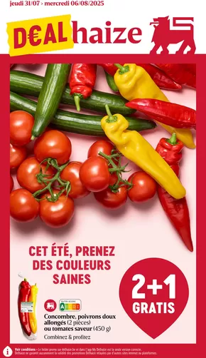 Catalogue Delhaize à Wellin | D€ALhaize | 2025-07-31T00:00:00.000Z - 2025-08-06T00:00:00.000Z