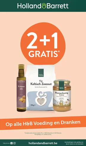 Catalogue Holland & Barrett à Hasselt | Op Alle H&B Voeding En Dranken | 2025-07-28T00:00:00.000Z - 2025-08-03T00:00:00.000Z