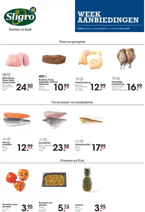 Catalogue Sligro à Namur | Week 31 | 2025-07-29T00:00:00.000Z - 2025-08-03T00:00:00.000Z