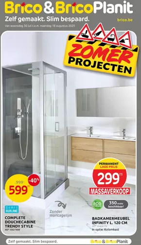 Catalogue Brico Plan-it à Liège | Zomer Projecten | 2025-07-30T00:00:00.000Z - 2025-08-18T00:00:00.000Z