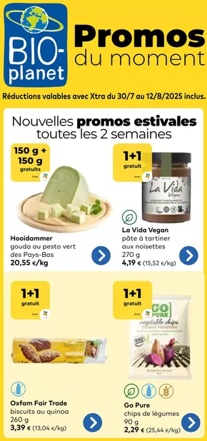 Catalogue Bio Planet à Louvain | Promos Du Moment FR | 2025-07-30T00:00:00.000Z - 2025-08-12T00:00:00.000Z