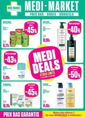 Catalogue Medi-Market à Tielt-Winge | Prix Bas | 2025-07-30T00:00:00.000Z - 2025-08-26T00:00:00.000Z