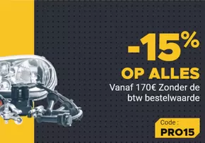 Catalogue Mister Auto à Boussu | -15% Op Alles | 2025-07-31T00:00:00.000Z - 2025-08-15T00:00:00.000Z