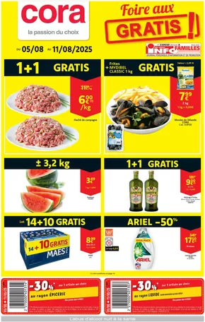 Catalogue Cora à Liège | Foire Aux | 2025-08-05T00:00:00.000Z - 2025-08-11T00:00:00.000Z