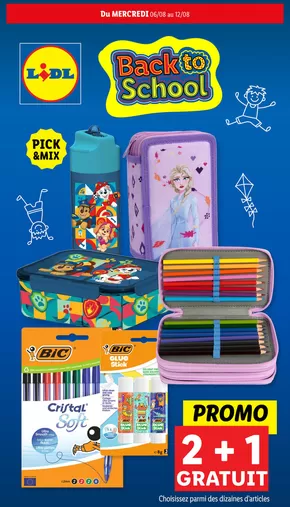 Catalogue Lidl à Rendeux | Back To School FR | 2025-08-06T00:00:00.000Z - 2025-08-12T00:00:00.000Z