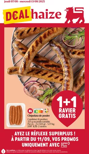 Catalogue Delhaize à Rendeux | D€ALhaize FR | 2025-08-07T00:00:00.000Z - 2025-08-13T00:00:00.000Z
