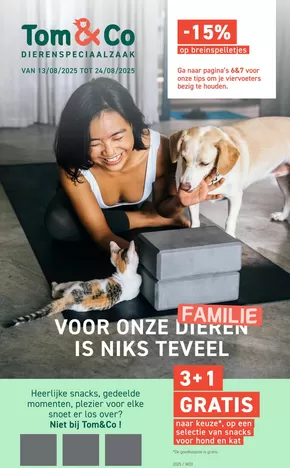 Catalogue Tom & Co à Rochefort | Dierenspeciaalzaak | 2025-08-13T00:00:00.000Z - 2025-08-24T00:00:00.000Z
