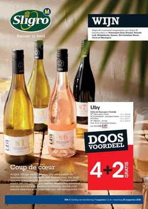 Catalogue Sligro à Diest | Wijn NL | 2025-08-07T00:00:00.000Z - 2025-08-25T00:00:00.000Z