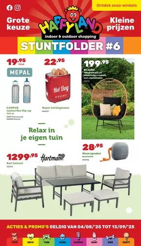 Catalogue Happyland | Stuntfolder 6 | 2025-08-06T00:00:00.000Z - 2025-09-13T00:00:00.000Z