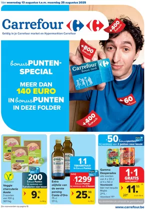 Catalogue Carrefour Drive à Liège | Bonus Punten Special NL | 2025-08-13T00:00:00.000Z - 2025-08-25T00:00:00.000Z