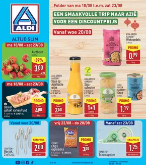 Catalogue Aldi à Wavre | Altijd Slim | 2025-08-18T00:00:00.000Z - 2025-08-28T00:00:00.000Z