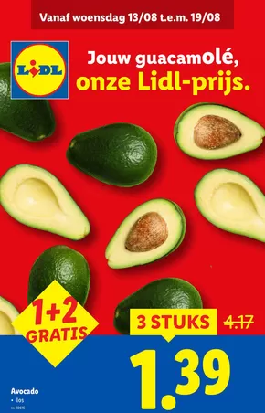 Catalogue Lidl | Jouw Guacamolé NL | 2025-08-13T00:00:00.000Z - 2025-08-19T00:00:00.000Z
