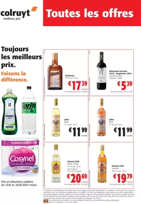 Catalogue Colruyt | Toutes Les Offres | 2025-08-13T00:00:00.000Z - 2025-08-26T00:00:00.000Z