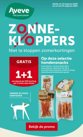 Catalogue AVEVE | Zonne-Kloppers | 2025-08-13T00:00:00.000Z - 2025-08-24T00:00:00.000Z