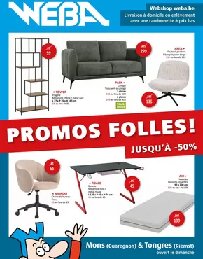 Catalogue Weba | Promos Folles! FR | 2025-08-14T00:00:00.000Z - 2025-09-28T00:00:00.000Z
