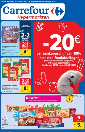 Catalogue Carrefour | Hypermarkten | 2025-08-20T00:00:00.000Z - 2025-09-01T00:00:00.000Z