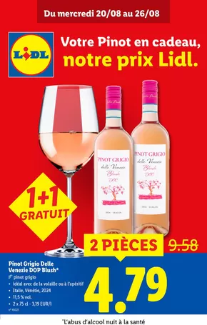 Catalogue Lidl | Notre Prix Lidl FR | 2025-08-20T00:00:00.000Z - 2025-08-26T00:00:00.000Z