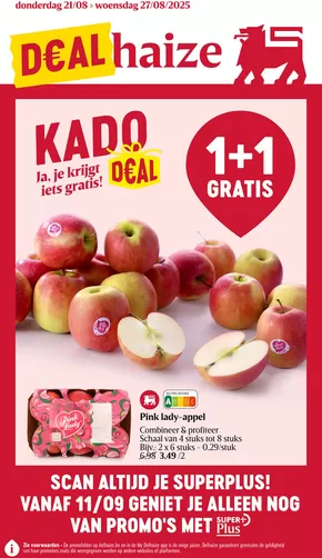 Catalogue Delhaize | D€ALhaize NL. | 2025-08-21T00:00:00.000Z - 2025-08-27T00:00:00.000Z