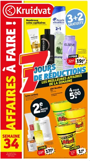 Catalogue Kruidvat | Semaine 34 FR | 2025-08-18T00:00:00.000Z - 2025-08-24T00:00:00.000Z