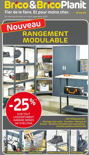 Catalogue Brico | Rangement Modulable | 2025-08-20T00:00:00.000Z - 2025-09-08T00:00:00.000Z