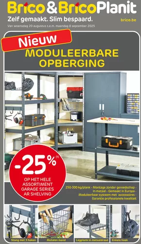 Catalogue Brico Plan-it | Moduleerbare Opberging | 2025-08-20T00:00:00.000Z - 2025-09-08T00:00:00.000Z
