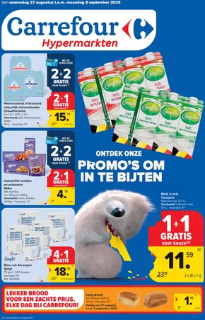 Catalogue Carrefour | Promo's Om In Te Bijten | 2025-08-27T00:00:00.000Z - 2025-09-08T00:00:00.000Z