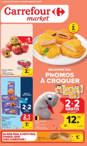 Catalogue Carrefour Market | Promos A Croquer | 2025-08-27T00:00:00.000Z - 2025-09-09T00:00:00.000Z