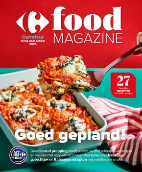 Catalogue Carrefour Market à Hasselt | Food Magazine NL | 2025-08-27T00:00:00.000Z - 2025-10-08T00:00:00.000Z