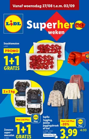 Catalogue Lidl à Zaventem | Superhero | 2025-08-27T00:00:00.000Z - 2025-09-02T00:00:00.000Z