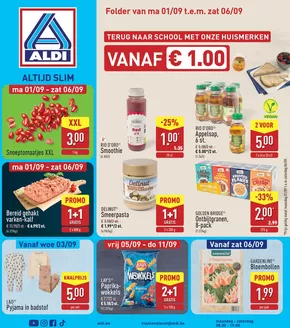 Catalogue Aldi à Malmedy | Current Offers | 2025-09-01T00:00:00.000Z - 2025-09-06T00:00:00.000Z