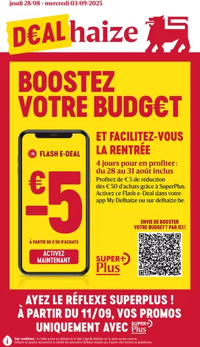 Catalogue Delhaize à Durbuy | D€ALhaize FR | 2025-08-28T00:00:00.000Z - 2025-09-03T00:00:00.000Z
