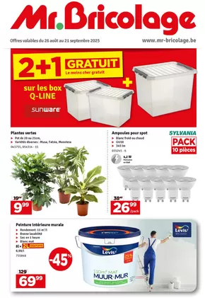 Catalogue Mr. Bricolage à Libramont-Chevigny | Folder 16 | 2025-08-26T00:00:00.000Z - 2025-09-21T00:00:00.000Z