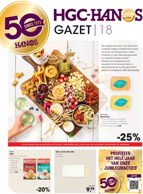 Catalogue Hanos | Gazet 18 | 2025-08-25T00:00:00.000Z - 2025-09-07T00:00:00.000Z