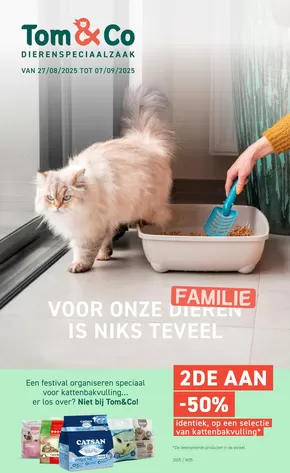 Catalogue Tom & Co à Libramont-Chevigny | Dierenspeciaalzaak | 2025-08-27T00:00:00.000Z - 2025-09-07T00:00:00.000Z
