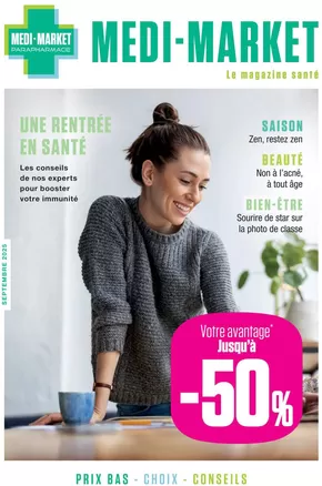 Catalogue Medi-Market à Gent | Le Magazine FR | 2025-08-27T00:00:00.000Z - 2025-09-23T00:00:00.000Z