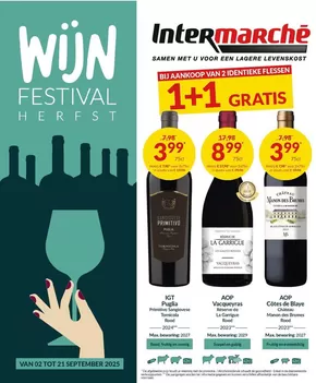 Catalogue Intermarché à Gedinne | Onze Wijn Festival Hersft NL | 2025-09-02T00:00:00.000Z - 2025-09-21T00:00:00.000Z