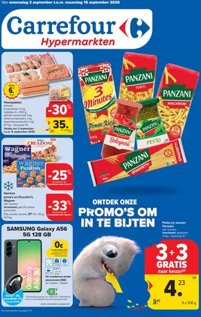 Catalogue Carrefour Drive à Bruxelles | Promo's Om In Te Bijten NL | 2025-09-03T00:00:00.000Z - 2025-09-15T00:00:00.000Z