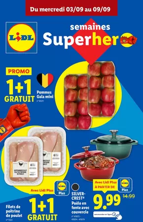 Catalogue Lidl | Superhero FR | 2025-09-03T00:00:00.000Z - 2025-09-09T00:00:00.000Z