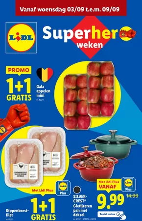 Catalogue Lidl | Superhero NL | 2025-09-03T00:00:00.000Z - 2025-09-09T00:00:00.000Z