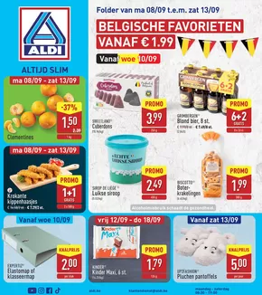Catalogue Aldi | Altijd Slim | 2025-08-09T00:00:00.000Z - 2025-09-13T00:00:00.000Z
