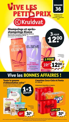 Catalogue Kruidvat à Diest | Semaine 36 | 2025-09-02T00:00:00.000Z - 2025-09-07T00:00:00.000Z