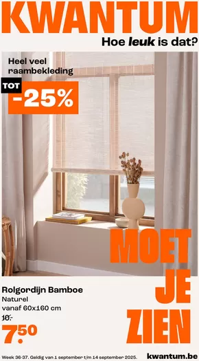 Catalogue Kwantum | Special | 2025-09-01T00:00:00.000Z - 2025-09-14T00:00:00.000Z