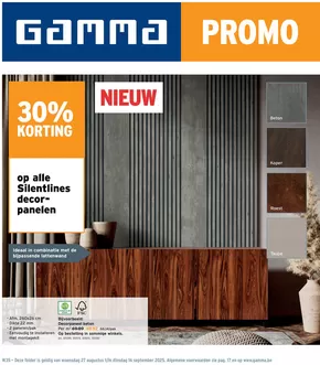 Catalogue GAMMA à Ninove | Week 35 NL | 2025-09-02T00:00:00.000Z - 2025-09-16T00:00:00.000Z